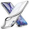 جديد لـ iPhone 11 Pro Case XR XS Max S10 Case Ultrathin Shock Resistant Technology Technolate Soft Gel TPU Cover Transpren