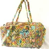 Cotton Large Duffel Overnight Bags Retired Patterns Large Duffel for Travel Bags Light Weights Bags for Ladies