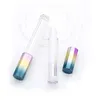 5ml elegante octogonal 3 cor octogonal 3 gradient labelo tube lipgloss recipiente cosmético frasco de armazenamento de batom líquido