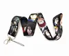 20 Stück Black Butler Lanyards Strap Badge Holder Schlüsselanhänger Ausweis Reisepass Gym Mobile Badge Holder Lanyard Schlüsselanhänger