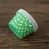 Ny Mode Färgrik Stripe Dot Papper Kaka Förpackning Koppar Muffin Bak Cup Liner Mögelkaka Dekorera Cupcake 100pcs / Lot