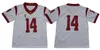 NCAA USC Trojans Sam Darnold College Jerseys (inget namn med namn) 55 Junior Seau 43 Troy Polamalu University Football Shirts