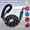 Fournitures pour animaux de compagnie Laisse de chien pour petits grands chiens Laisses Laisse de chien réfléchissante Corde Animaux Plomb Collier de chien Harnais Nylon Laisses de course DBC VT0836