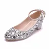 3 cm Niski obcas wygodne buty do wykonania okrągłe palce naszek ślubne formalne sukienki ślubne buty Chunky niski pięt