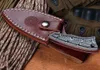 BOKE PE558 G10 Poignée 58 Couteau Full Tang Couteaux de chasse de survie de camping fixe multi-outils outils de plein air couteaux Haute qualité!