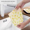 FDA Food Bees Wrap Film Cling Recyclable Abeille Cire Tissu De Conservation Des Aliments En Cire D'abeille Réutilisable Des Aliments Enveloppes Fruit Savers GGA2608