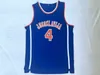 NCAA College 4 Drazen Petrovic Jerseys Men Basketball Jugoslavija Jerseys Cheap Sale University Team Color Blue Top Kwaliteit te koop