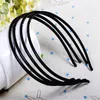 10 Teile/los Koreanische Mode 4mm Haarband Haar Zubehör Solide Candy Farbe Kunststoff Stirnband Nette Kopfschmuck Mädchen Hoop Rim Stirnband