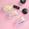 Vogvigo Women Transparent Cosmetic Bag Laser Coin Purse PVC Coin Bag Ladies Wallet Purses Mini Small Money Clear Makeup8862118