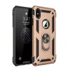 Phone Case Sergeant Anti-Fall Ring Bracket Armor Magnetic Mobile Phone Case FOR:IPHONE 7 8 XS XR MAX Samsung Galaxy S8 S9 PLUS NOTE9