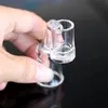 Bottom Thicken Quartz Banger Smoking Bowl Domeless Banger Nail 90 Degree 4mm Thick With 10mm 14mm 18mm Male Female Clear Joint