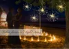 DIY Fireworks Солнечные струнные светильники для садового украшения букет светодиодные струны рождественские праздничные сказочные светильники наружные солнечные лампы9316400