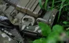 ar tático 15 acessórios rifle plástico prateleira de exposição rifle ajustável 20 centímetros suporte para caça engrenagem do tiro