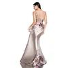 Neues europäisches und amerikanisches Damen-Abendkleid, Bankett, Damen-Temperament, Jahrestagung, 3D-Druck, besticktes Kleid248l