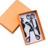 4Pcs Eyelash Makeup Tools Set Mini Eyelash Curler False Eyelashes Extension Tweezers Scissors with Storage Box