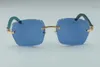 2020 moda highend corte lentes verdes varas de madeira natural óculos de sol 83009163 óculos size5818135mm5984344