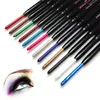 High quality explosion models M automatic retractable waterproof 12 color color eye shadow pen eyeliner set makeup SZ361