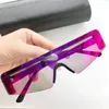 Gros-nouvelle mode femmes marque lunettes de soleil de créateur 0003 lunettes de soleil cadre oeil de chat défilé de mode design style d'été avec boîte