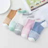 10 Pair New Kawaii Cute Socks Women Red Heart Pattern Soft Breathable Cotton Socks Ankle-High Casual Comfy Socks 2021