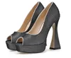 sexy beige noir peep toe plate-forme chaussures à talons épais chaussures de luxe pour femmes chaussures de créateur taille 35 à 41 tradingbear
