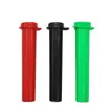 94MM Smoking Acrylic Plastic Tube Doob Vial Waterproof Airtight Smell Proof Odor Sealing Herb Container Storage Case Pill Box Mix color