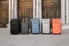 22 Gepäck tragbarer Trolley-Reiserucksack Reisetasche mit Rollen Damen Handtaschen leichter Koffer mit großem Fassungsvermögen Handgepäck-Designer