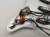 Guitar Pickups Wiring Assembly White SSS Humbucker Electric Guitar Pickups Suitable for Strato Guitar 20 different sounds4036027