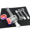 Glas Olie Brander Pijpen Kit met Nector Collector Siliconen Container Reclaimer 10mm Mannelijke Pijp voor Waterpijpen