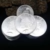 24 pezzi USA Peace Coins1921-1935 Placcatura in rame Argento Copia Coin Art Collection2042