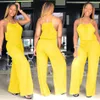 Women Sleevless Wide Leg Jumpsuit Pants Club Sexy Casual Loose solid Playsuit Party Ladies Rompers Outfit AAA1996