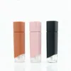 5 ml lipgloss plastic fles lege lipgloss tube roze zwart bruin rood frosted mini splitcontainers