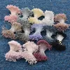 400pcs 1.5mm Mini Pearl Stamen Artificial Flowers Pompom Pistil for Home Wedding Party Decoration DIY Scrapbook Photo Probs Accessories