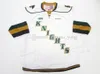 Billig Vintage OHL London Knights Jersey 93 Mitch Marner 18 Liam Foudy 11 John Carlson 61 John Tavares 16 Max Domi Broderi Custom Tröjor