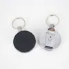 Retractable Metal Card Badge Holder Steel Recoil Ring Belt Clip Pull Key Chain Search Pop metal buckle gift SN3095