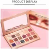 Pudaier 18 Kolor Piękno Glazed Profesjonalne Miękkie Glam Eyeshadow Glitter Eye Shadow Palette Długotrwały Makeup Eye Shadow Paleta