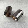 1 PCS CARBON GLOBO GLOBO + TITANIO BUCO BLACO TAILS DE CAIXAS DE MUFFLER DIPS PARA F87 M2 F80 M3 F82 F83 M4 M135I M235I M335I M435I