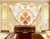 Niestandardowa tapeta 3D stereoskopowy europejski luksus luksus królewski marmur e nowoczesny abstrakcyjny sztuka ścienna mural salon tapeta sypialnia