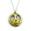 Hip Hop -halsband smycken som omger filmen The Nightmare Before Christmas Jack Skull Necklace Factory Direct Selling