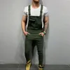 DIHOPE Fashion Men's Jeans Jumpsuits Hi Street Distressed Denim Bib Overalls 2020 Masculina Suspender Male Pants Size S-XXXL