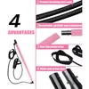 Pilates Bar Rod Resistance Bands Elastic Bands Workout 2 Colors Multifunctional Yoga Rally Rod For Fitness Gym Equipment6131012