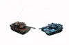 ZC Infrarouge Induction Double Battle RC Tank, Une Boîte de 2 PCS avec Simulaiton Son, Lumières, Tourelle Peut Rotation à 180ﾰ, pour Cadeau D'anniversaire De Noël Enfant