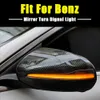 LED Dynamic Turn Signal Blinker Flödande sekventiell för Mercedes Benz C Class W205 E W213 S W217 V W447 SIDA BAKSA MIRROR LIGHT6072901