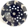 1 Piece 7 Inch D180mm 10 Arrow Segments Diamond Grinding Cup Wheel for Angle Grinder Diamond Grinding Disc for Concrete and Terrazzo Floor