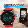 SKMEI Bluetoothカロリー歩数計メンズスポーツ電子デジタルスマートウォッチ大口径防水ミトラ腕時計