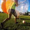 100%Material de TPU Bubble de aire Fútbol Zorb Ball 1.5m Bola de parachoques de aire Fútbol de burbujas inflables para adultos, bola zorb de varios tamaños