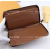 Newest Wholesale men classic standard travel wallet fashion leather long purse moneybag zipper pouch coin pocket note compartment man clutch