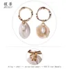 Boucles d'oreilles Fashion-dangle pour femmes s925 aiguilles en argent boucles d'oreilles lustre style vacances cadeau d'anniversaire pour gf 2 couleurs argent doré
