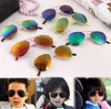 卸売-2018 新しい子供サングラス子供ビーチ用品 UV 保護眼鏡ガールズボーイズサンシェードメガネファッションアクセサリー