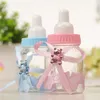 12 stks Meisje Jongen Baby Douche Decoraties Chocolade Candy Fles Doop Gunsten Kerstmis Halloween Party Gifts Doos Plastic Case