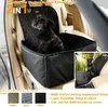 Nouveau sac étanche pour chien, transporteur de voiture pour animaux de compagnie, sac de rangement pour chien, housse de siège rehausseur pour voyage, panier seau de transport 2 en 1